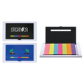 Plastic Pad Case with Ruler & Adhesive Flags